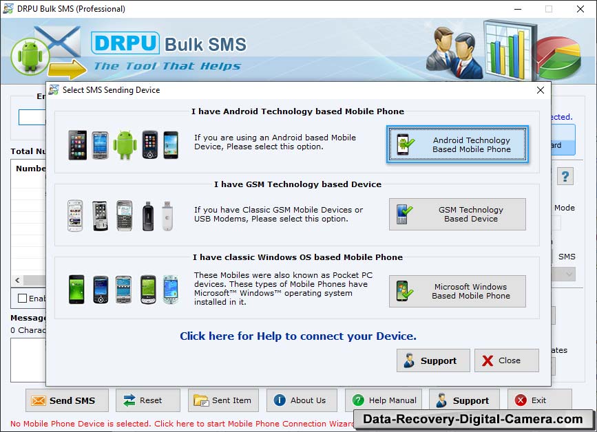 Bulk SMS Software - Professional