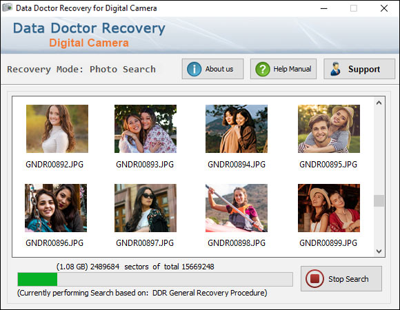 Data Recovery for Digital Camera