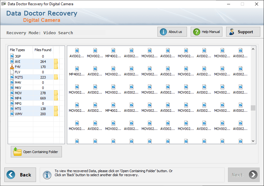 Select File and Folders