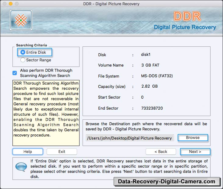 Mac Data Recovery for Digital Pictures