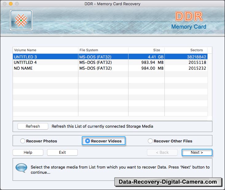 Mac Data Recovery for Memory Card