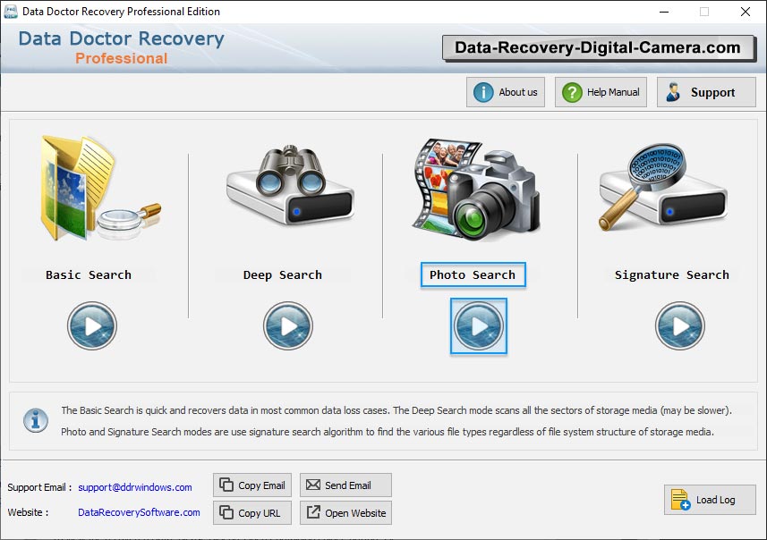 Data Recovery for DDR Professional