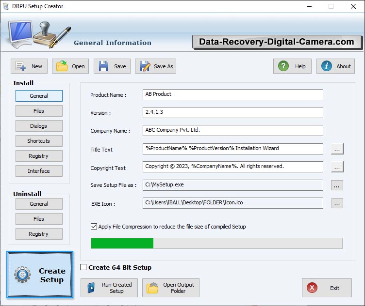 Reduce file size